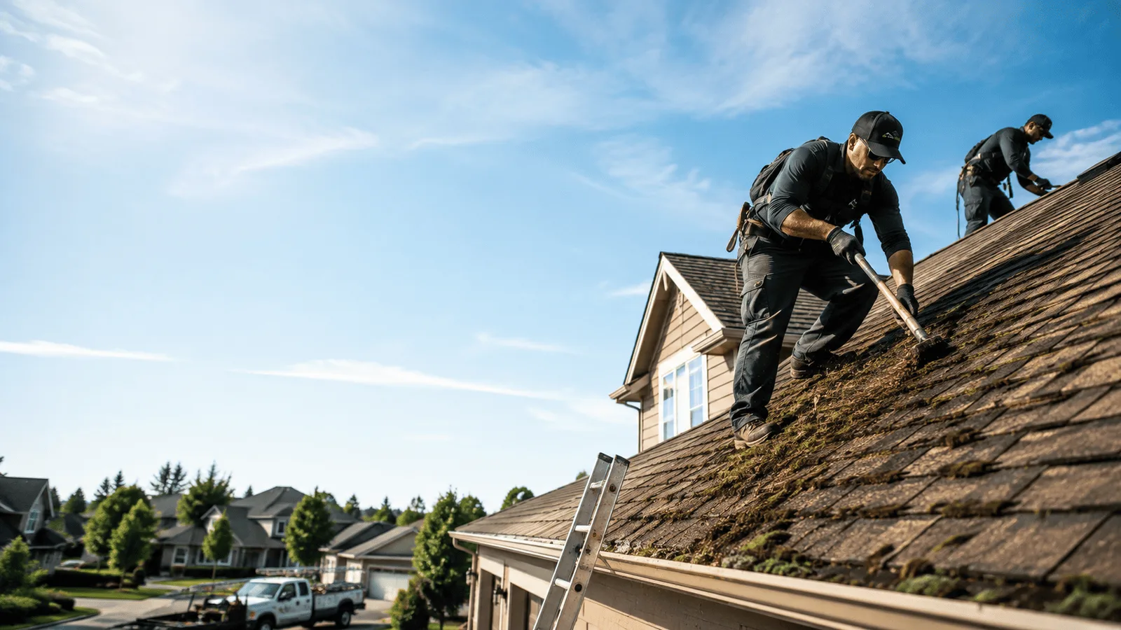 Roof Moss Removal in Henning, MN near me